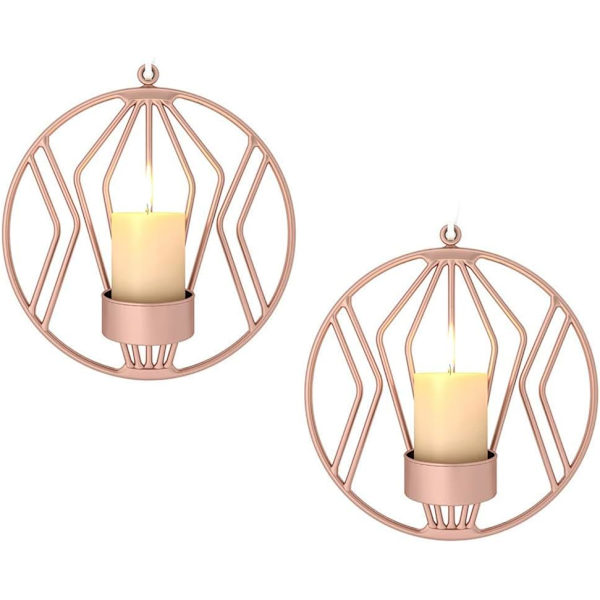 Metallvägglampa, väggdekor, vardagsrum/matsal/bänkskiva C
