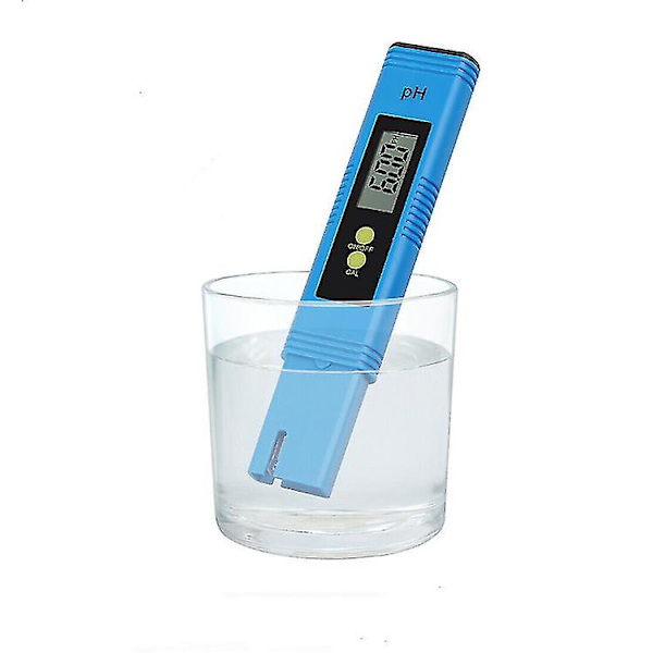 Ph-tester - Nøjagtighed til vand, mad, akvarium, pool, hydroponics, lommestørrelse