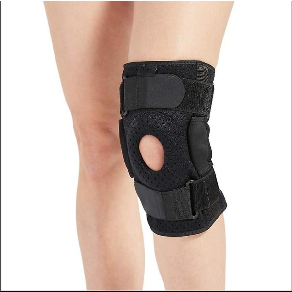 Hinged Knee Brace For Men Women Knee Support For Swollen Acl Tendon Ligament And Meniscus Injuries M Inner black