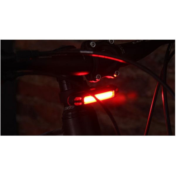 Cykelljus 1 stycke rött ljus Kraftfullt främre och bakre cykelljus för barn i mountainbikeracing