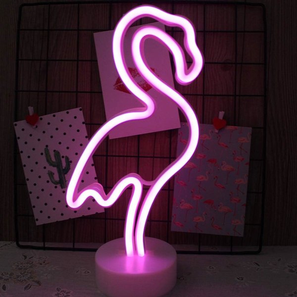 LED Neon Light Sign Wall Decor Night Light USB/Battery Operated N