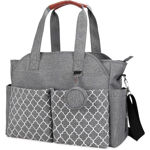 Baby Nappy Changing Tote Bag, Multi-Funktionel Vandtæt Baby Chang