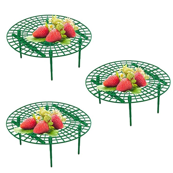 3pcs Strawberry Plant Support Holder Fruit Growing Frame Strawberry Support Planting Rack Removable Lightweight