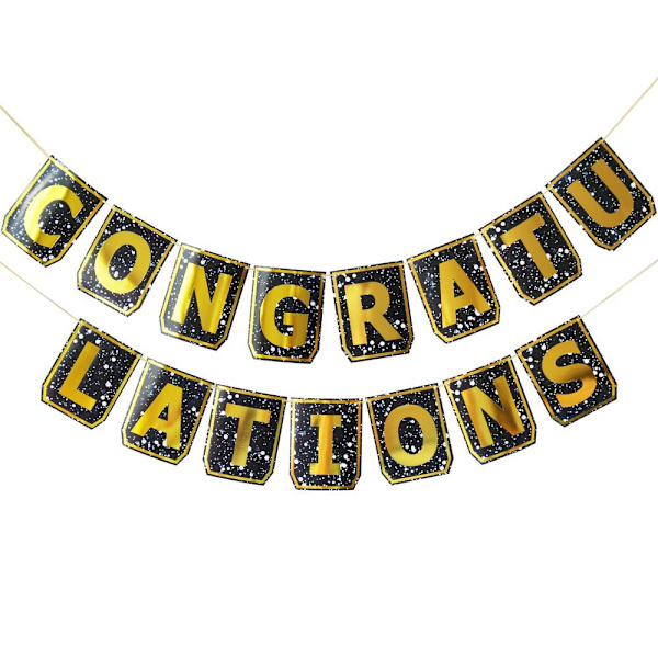 2022 Graduationsbanner Vi er så stolte af dig Linnedbanner med 8 tilstande LED-lyssnor Skiltflag Vægbelysning Girlanderbannere