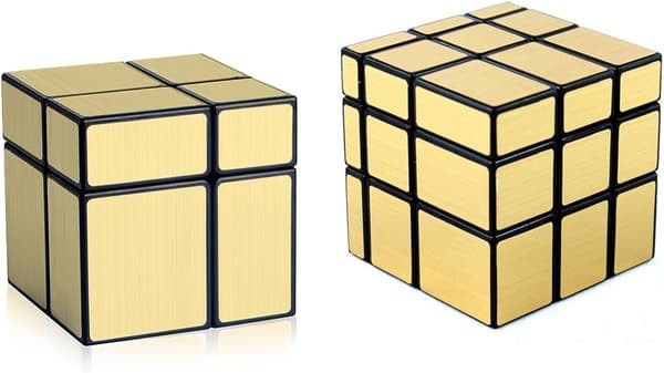 Spejlterning Sæt, 2x2 3x3 Spejl Blokke 2x2x2 3x3x3 Speed ??Cube B