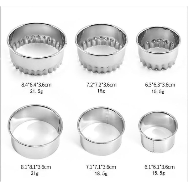 8 stk. Dumpling Ware 304 Rustfrit Stål Dumpling Indpakningsværktøjer Dumpling Skin Pick Fyld Ske Køkkenredskaber Sæt（11）