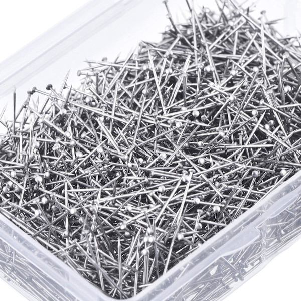 2000 stycken nitar glitter stift för smyckestillverkning, sömnad a