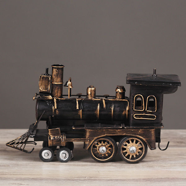 Diecast Model Lokomotiv Klassisk Lokomotiv Samleobjekt Model Tog