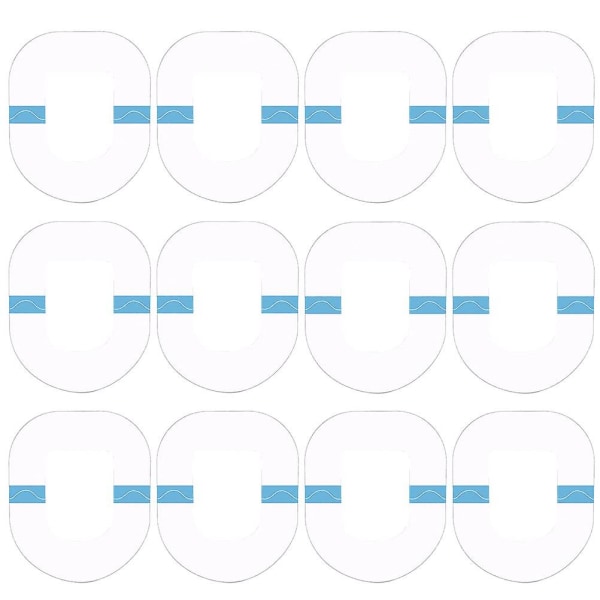 20 stk. Sports Non-Slip Sensor Klæbende Patch Glukose Meter Sensor Fastgjort Patch