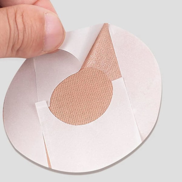 20 stk. Sports Non-Slip Klæbende Patch Elastisk Sensor Fastgjort Patch Åndbar Patch Til Voksne