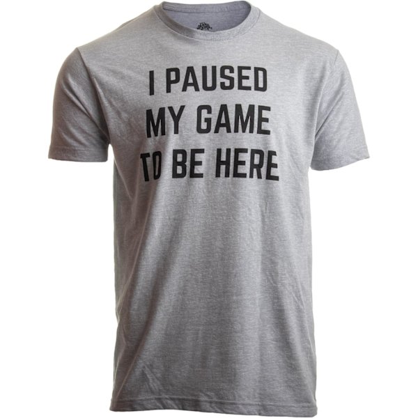 Rolig Video Gamer Humor Skämt för Män Kvinnor T-Shirt XXL