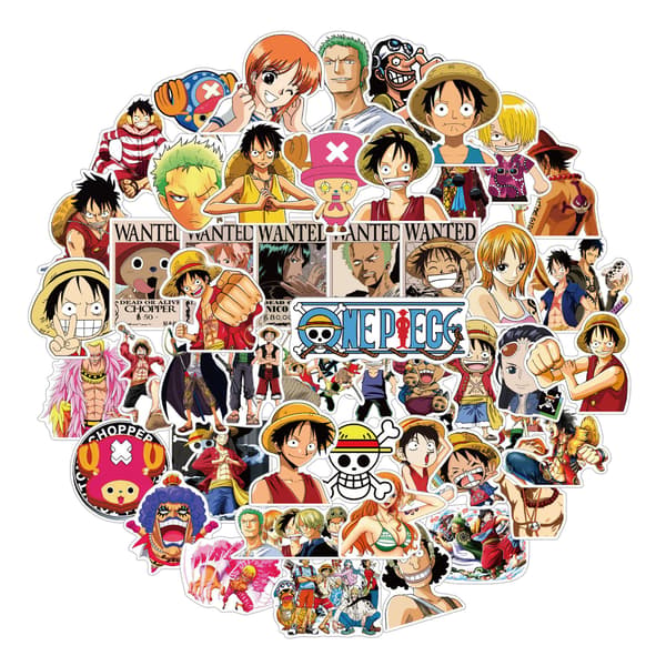 50 One Piece -tarraa, anime