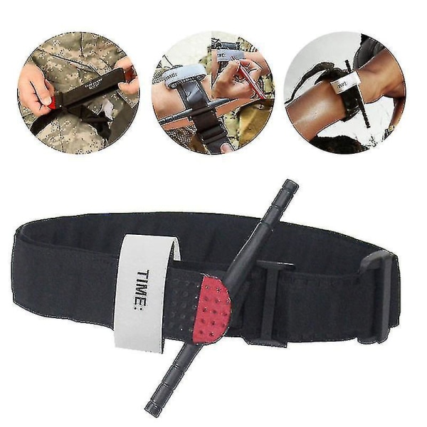 Tourniquet Hemostatic Bandage Camping Military Combat Emergency Tourniquet One-handed Operation Tourniquet