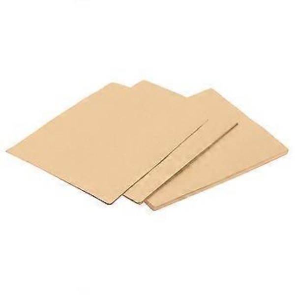100 ark A5 Vintage Blank Kraft Brevpapir Retro Skrivepapir