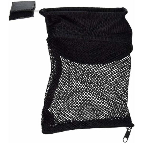 Messing Oppbevaringspose, Oppbevaringspose Nettpose Nylon Mesh Shell Rask Utladning Glidelås for Camping Utendørs Oppbevaring
