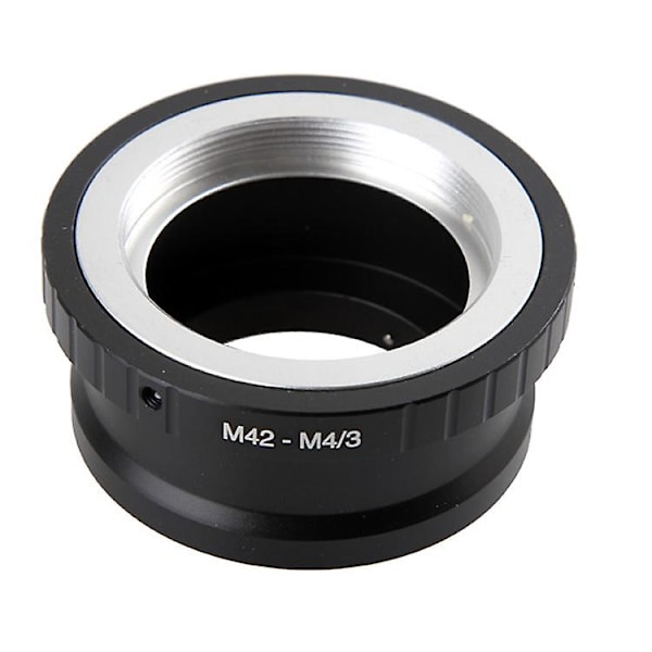 M42 til M4/3 objektivadapter, til M42 skrueobjektiver til brug med Micro 4/3 Four Thirds Mft-monteringskameraer