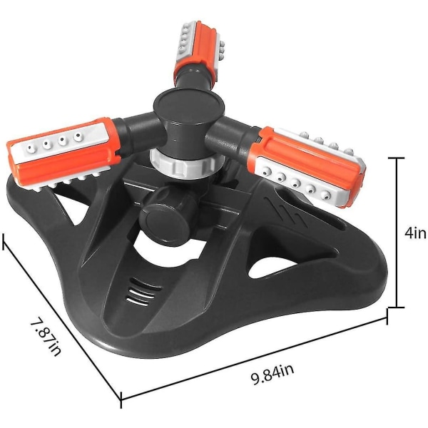 Sprinklers för trädgård, vattenspridare för gräsmatta, gräsmattesprinklers