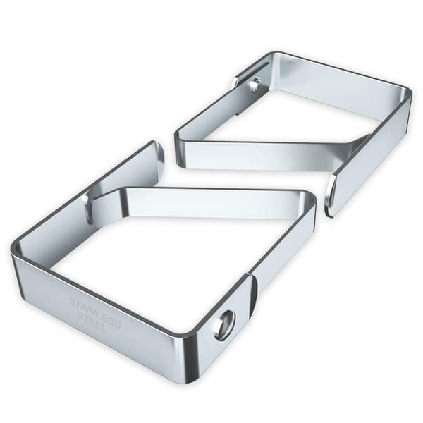 Dudug clips til duge i rustfrit stål, 8 stk. (4 cm x 8 stk.)