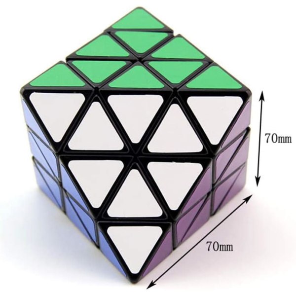 8-akset oktaeder diamantpuslespill ansikt roterende oktaeder hastighet ?