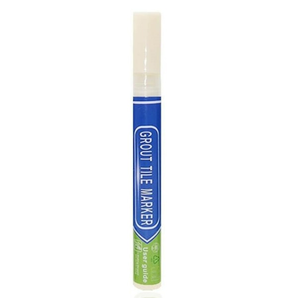 Grout Pen For Revives Restores Tile In Kitchen Shower Bathroom Waterproof Quick Creamy white