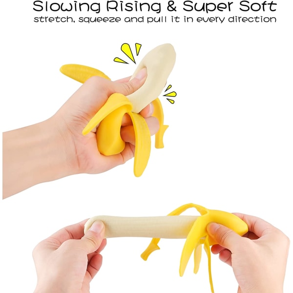 Sett med 2 Squishy Toys Slow Rising Squishy Squeeze Toys, Super