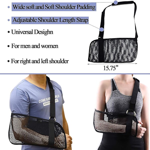 Mesh Arm Shoulder Sling, Dusjslynge