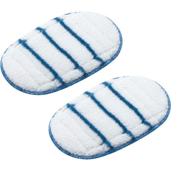 2-pack Ånghandske Pads för flera ytor - Slitstark Mikrofiberrengöring