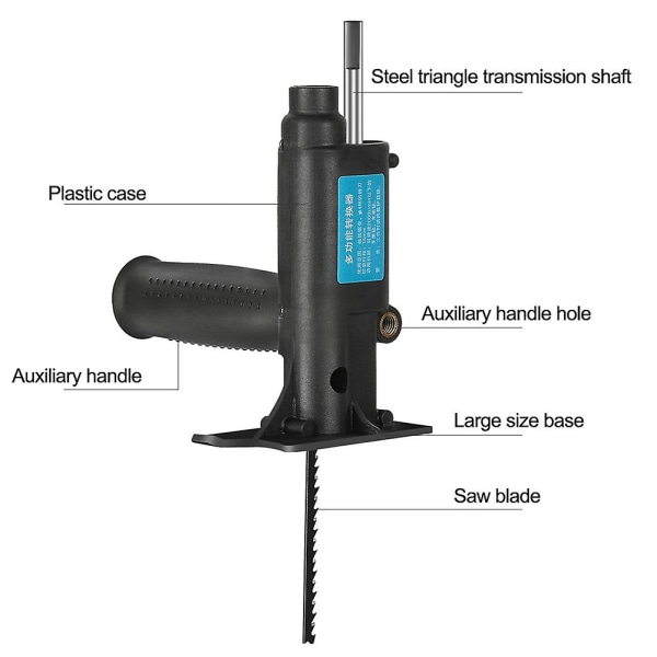 Elektrisk drill modifisert til elektrisk sag tilbehør elektrisk gjengsag drill til stikksag