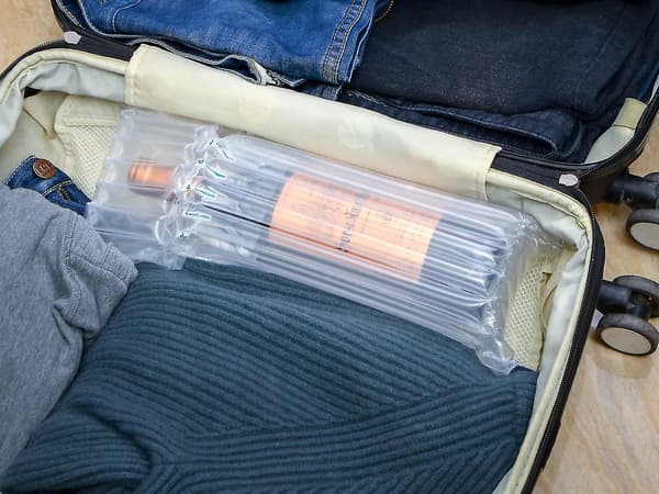 20 st vinskydd, bubbelplastflaska vinskydd, vinflaskeväska