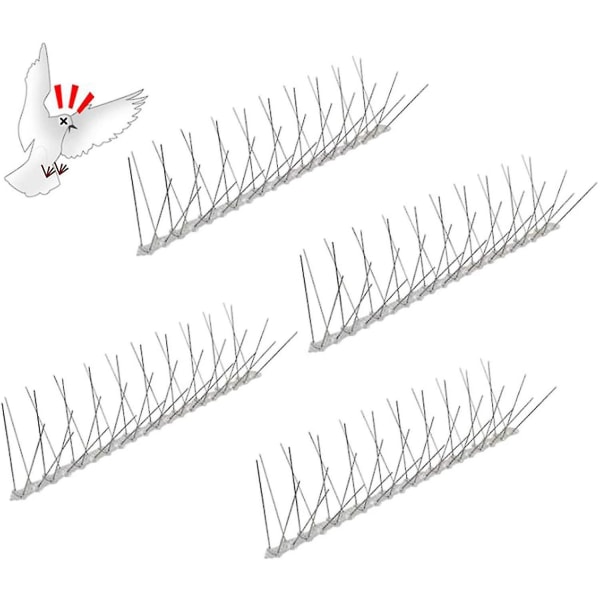 Stainless Steel Bird Spikes Steel Bird Spikes Pigeon Defense