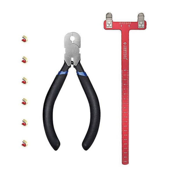 Bueskydning Nocking Points Tang og Bueskydning Vinkelmåler Sæt Bueskydning Værktøjer Tuning Kit Nocking Tang Bueskydning Nocking Points T Form