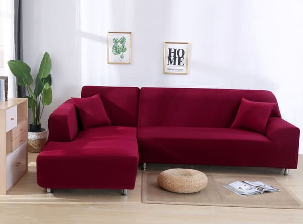 Sofaovertrekk Elastisk Spandex Stretch Sofaovertrekk Sofaovertrekk for L