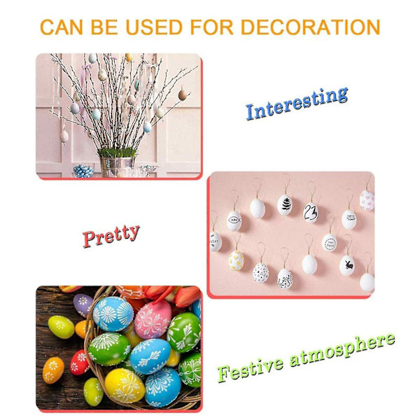 50 kappaletta pääsiäismunia, Diy Graffiti Kids Eggs, Pääsiäismunat ympäri, Luovat maalauslelut, Käsin maalattu munasarja, Käsityön perheaktiviteettilahjat - Aesp