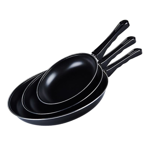 Hushållsstekpanna Non-stick Kastrull Äggpannkaka Mini Matlagningspanna Omelett Biffpanna För Hem Res 1st 25cm