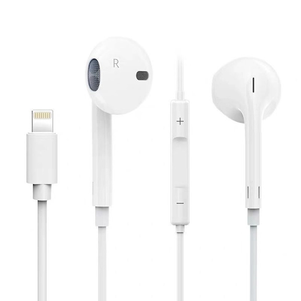 Langalliset kuulokkeet iPhonelle, stereolangalliset melunvaimennuskuulokkeet