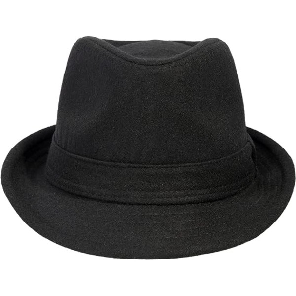 1 stk. Unisex tidløs klassisk Manhattan Fedora Hat