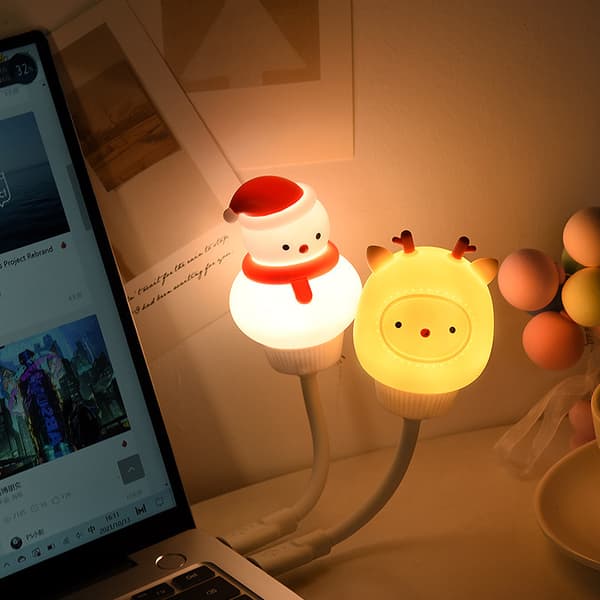 Nattlamper til børn - Blødt LED-lys til vugger, direkte USB-opladning