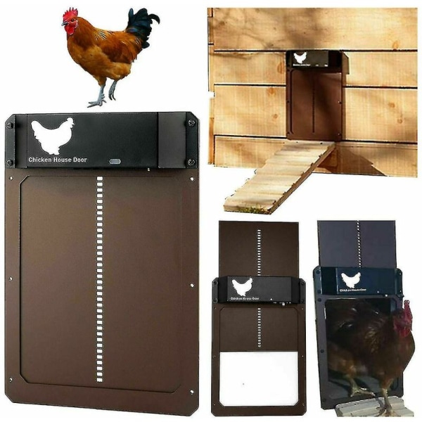 Automatisk hønsegårdsdøråpner Lyssensor Automatisk kylling