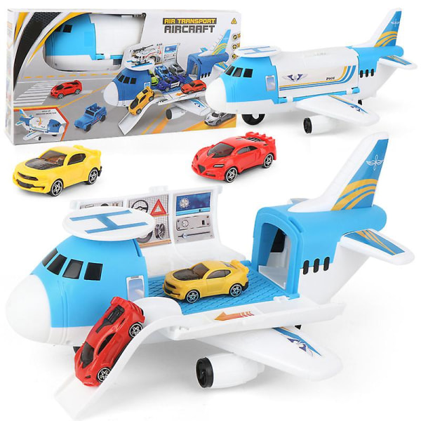 Transportfrakt Flygplan Set för 3+ år gamla pojkar och flickor
