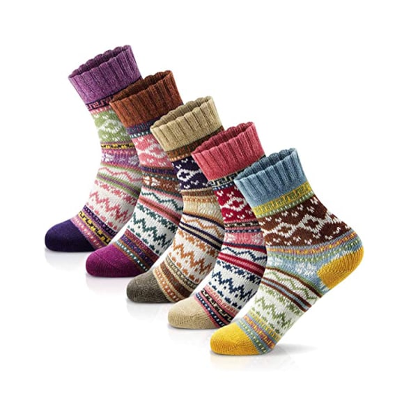 Winter Socks for Women - Gifts for Women - Warm Thick Soft Wool S