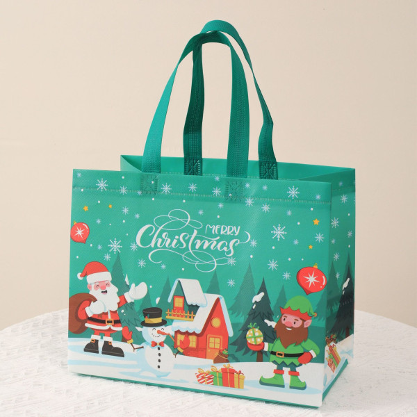 Julstora presentpåsar 5-pack X-mas presentpåse extra stor tomte