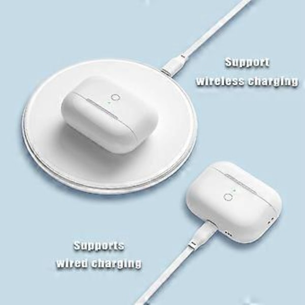 Ladeetui Erstatning Støtte Kablet Trådløs Lading Elektrisk Mengde Display Ladeetui for IOS Earbuds 3. Gen
