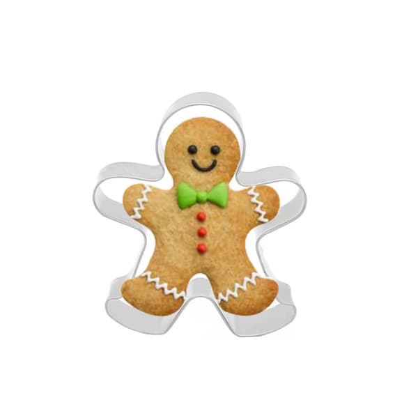 Kakformar, 2-pack, pepparkaksmän, 7,2 * 5,5 cm, 5 * 4 cm