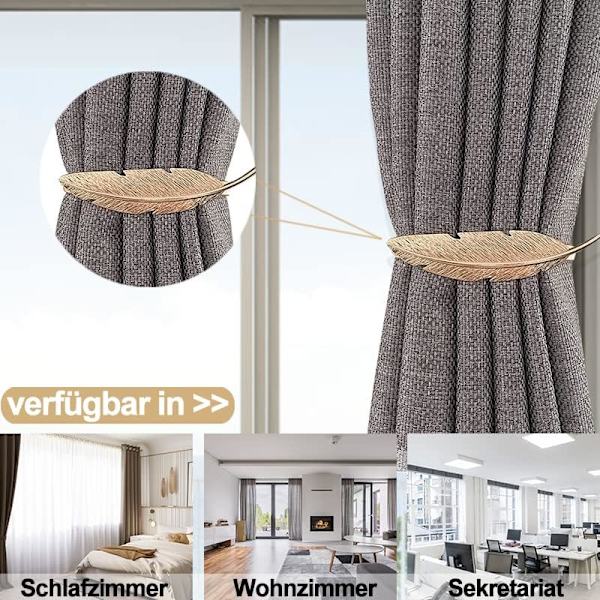 2 kpl verhonpidikettä, magneettiset magneettiverhonpidikkeet, ikkuna