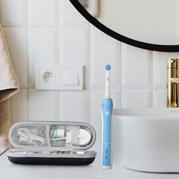 Skattblå, egnet til etui til Philips Sonicare elektrisk