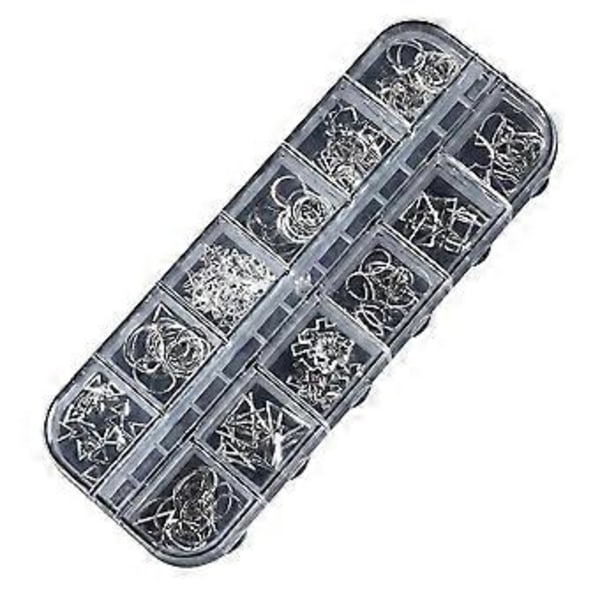 Akryl Fjäril Blomma Björn Nagelkonst Hänge Nagelkonst, Multi-form Pärla Rhinestone Gyllene Metall Nagelkonst
