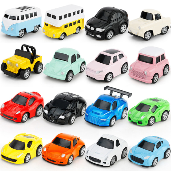 Raidaxiang Metallbil 1 stk. Mini Diecast Bil Tilfeldig Stil Politibil Hatchback... Friksjonsbil for 3-12 år gamle barn Jenter Gutter Barn.