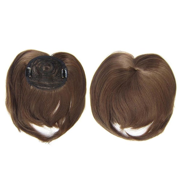 Clip-on Hair Topper Heat Resistant Fiber Hair Extension Wig Hairpiece For Women 10