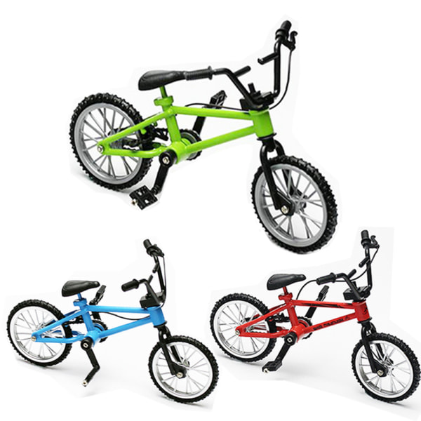 Metal Finger Bike Mountain Bike Legetøj Funktionel Finger Bike til børn M