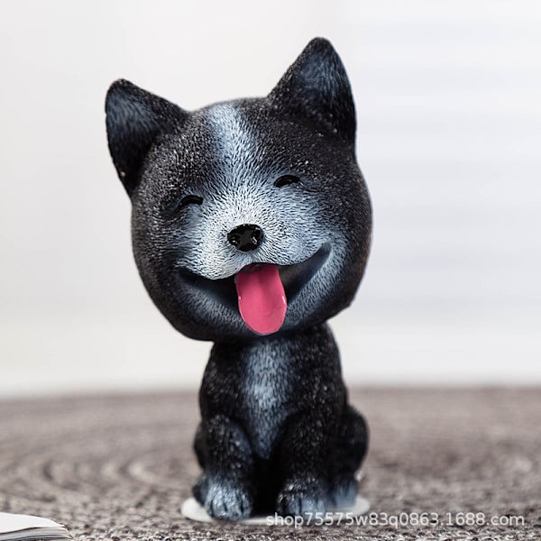 Bil Rystende Hoved Hund Ornamenter Bobblehead Hund Nikkende Hvalp Legetøj
